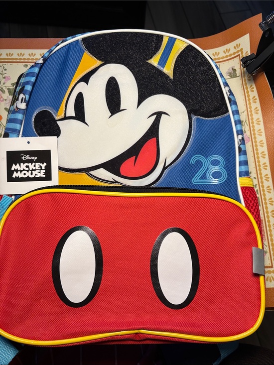 Disney Other - Disney Kids Backpack - Red & Blue